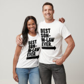Bester Schwiegersohn je T-Shirt (Unisex)