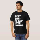 Bester Schwiegersohn je T-Shirt (Vorne ganz)