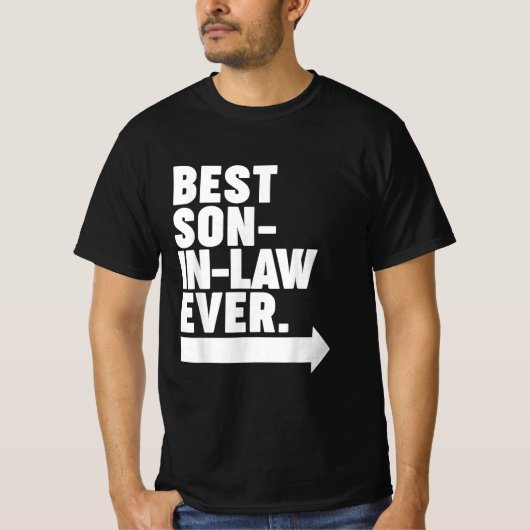 Bester Schwiegersohn je T-Shirt (Vorderseite)