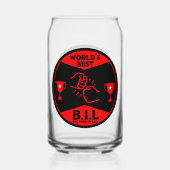 Bester Schwiegervater Dosenglas (Vorderseite)