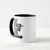Bester Schwiegervater je Tasse (Vorderseite Links)