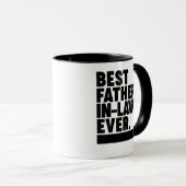 Bester Schwiegervater je Tasse (VorderseiteRechts)