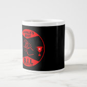 Bester Schwiegervater Jumbo-Tasse (Vorderseite Rechts)