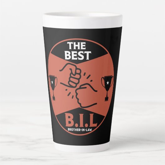 Bester Schwiegervater Milchtasse (Vorderseite)