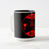 Bester Schwiegervater Zweifarbige Tasse (Vorderseite Links)