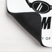 Bester Schwimmtrainer der Welt Custom Mousepad (Ecke)