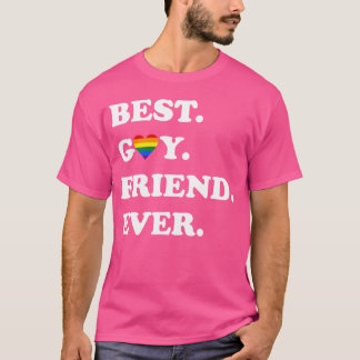 Bester schwuler Freund überhaupt T-Shirt LGBTQ Sch
