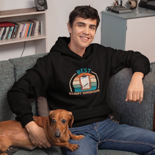 Bester Script-Supervisor - Retro Hoodie