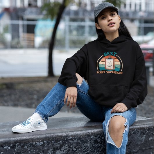 Bester Script-Supervisor - Retro Hoodie