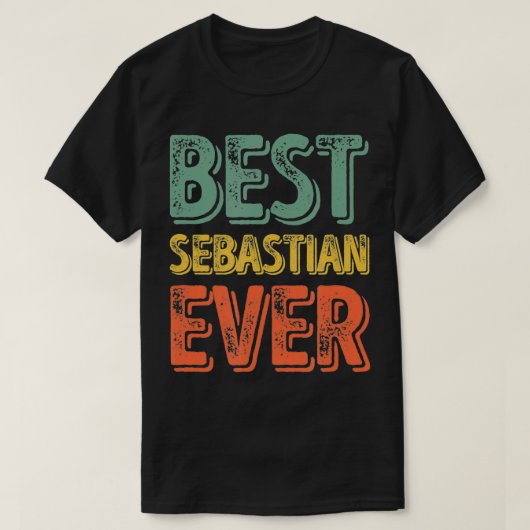 Bester Sebastian Ever Funny Personalisierter Vorna T-Shirt