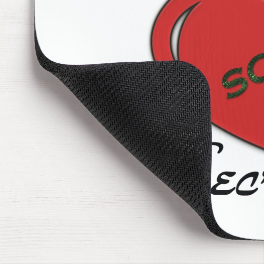 Bester Sekretär der Welt Schul Mousepad (Ecke)