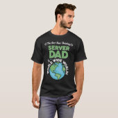 Bester Server-Vater in der ganzen Welt T-Shirt (Vorne ganz)