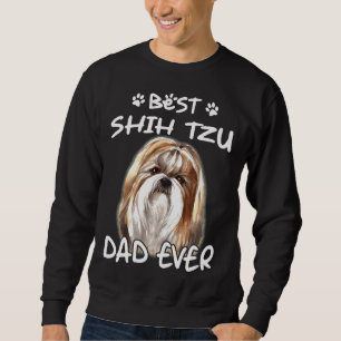 Bester Shih Tzu Dog Vater je Sweatshirt