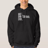 Bester Shih Tzu Vater je Pet Dog Hoodie (Vorderseite)