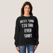 Bester Shih Tzu Vater je Sweatshirt (Vorne ganz)