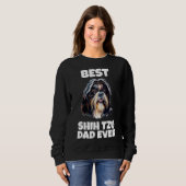Bester Shih Tzu Vater je Sweatshirt (Vorne ganz)