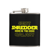 Bester Shredder in der Galaxie Flachmann (Vorderseite)