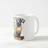 Bester Siamese Cat Vater je Kaffeetasse (VorderseiteRechts)