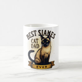 Bester Siamese Cat Vater je Kaffeetasse