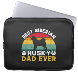 Bester sibirischer Husky-Vater je, Vatertag Laptopschutzhülle
