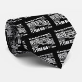 Bester siebzig Jahre alt: Beste 71 Jahre alt Krawatte (Gerollt)