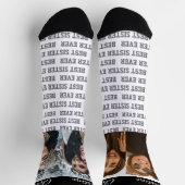Bester SISTER je Fotovorlage Socken (Oben)