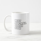 Bester Softball-Coach je Kaffeetasse (Links)
