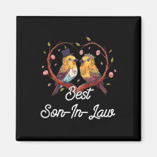 Bester Sohn im Jura Groom Funny Husband zu Spaß Wi Magnet