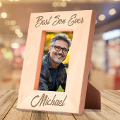 Bester Sohn je Personalisiert Geätzte Rahmen