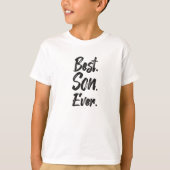Bester Sohn je T - Shirt (Vorderseite)