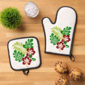 Bester Solid Color Silver Quiltierte Wärmeschutz Ofenhandschuh & Topflappen-Set (Oben Unten)