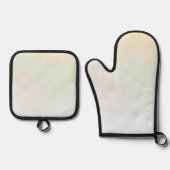 Bester Solid Color Silver Quiltierte Wärmeschutz Ofenhandschuh & Topflappen-Set (Vorderseite)