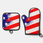 Bester Solid Color Silver Quiltierte Wärmeschutz Ofenhandschuh & Topflappen-Set (Vorderseite)