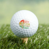 Bester Son Par Golf Golfer Golfball (Insitu T-Shirt)