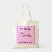 Bester SPEZIELLER Lehrer die BILDUNG INDIVIDUELLER Tragetasche (Vorne)