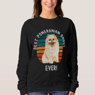 Bester Spitz Pom Pom Daddy je Dog Hausbesitzer Sweatshirt