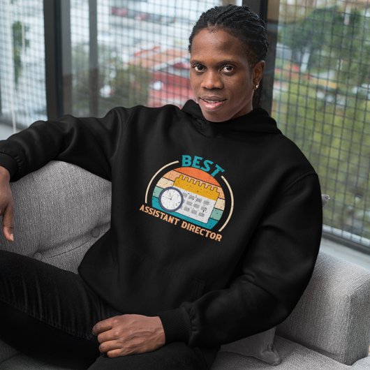 Bester stellvertretender Direktor - Retro AD Hoodie