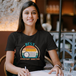 Bester stellvertretender Direktor - Retro AD T-Shirt