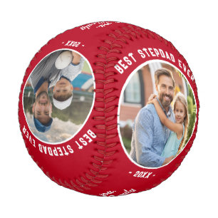 Bester Stepdad je 4 Fotos Vatertag Baseball