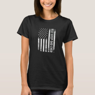 Bester Stiefvater Aller Amerikanische Flagge Usa P T-Shirt