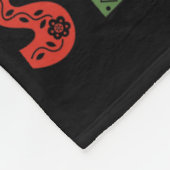 Bester Stiefvater Nummer Eins Vatertag Mexikanisch Fleecedecke (Ecke)