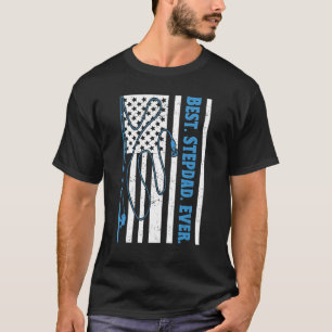 Bester Stiefvater überhaupt Angelsport Amerikanisc T-Shirt