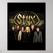 Bester STYX Band Retro 80er Style für Fans Poster (Vorne)