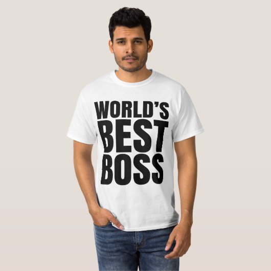 BESTER T - Shirt der CHEF der WELT (Vorne ganz)
