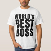 BESTER T - Shirt der CHEF der WELT (Vorderseite)