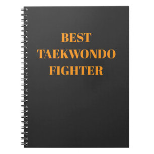 Bester Taekwondo-Kämpfer Notizblock