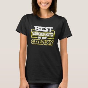 Bester Taekwondo Meister im Galaxy Shirt