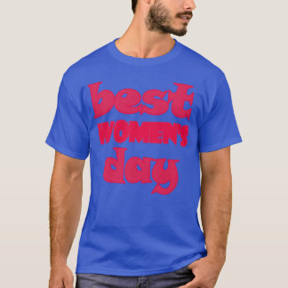 Bester Tag der Frauen 70er Junge T-Shirt