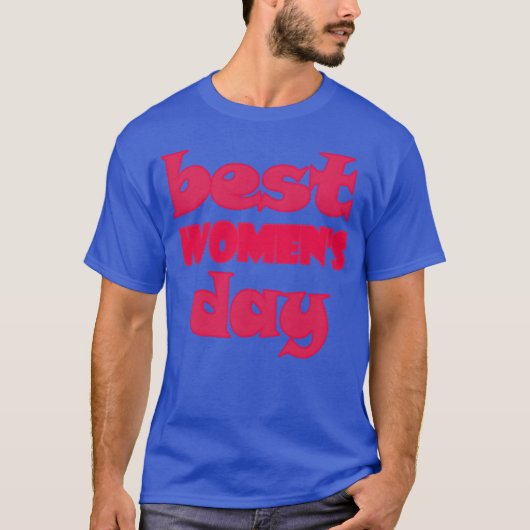 Bester Tag der Frauen 70er Junge T-Shirt (Vorderseite)
