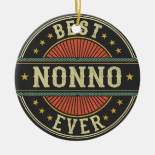 Bester Tag der Opa-Väter, der kein Jahr zurücklieg Keramik Ornament